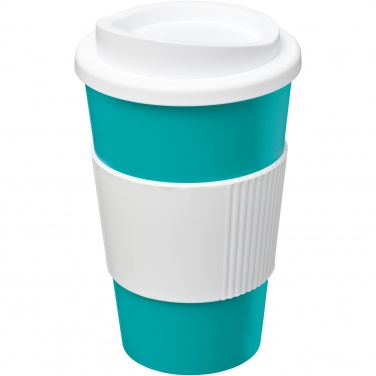Logotrade mainoslahja ja liikelahja kuva: Americano® 350 ml eristetty muki oterenkaalla